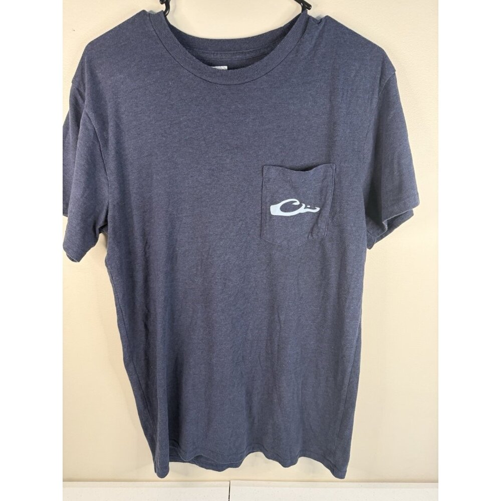 Drake Waterfowl T-Shirt Men's Size Medium Duck Hunting Lab‎ Retriever Dog